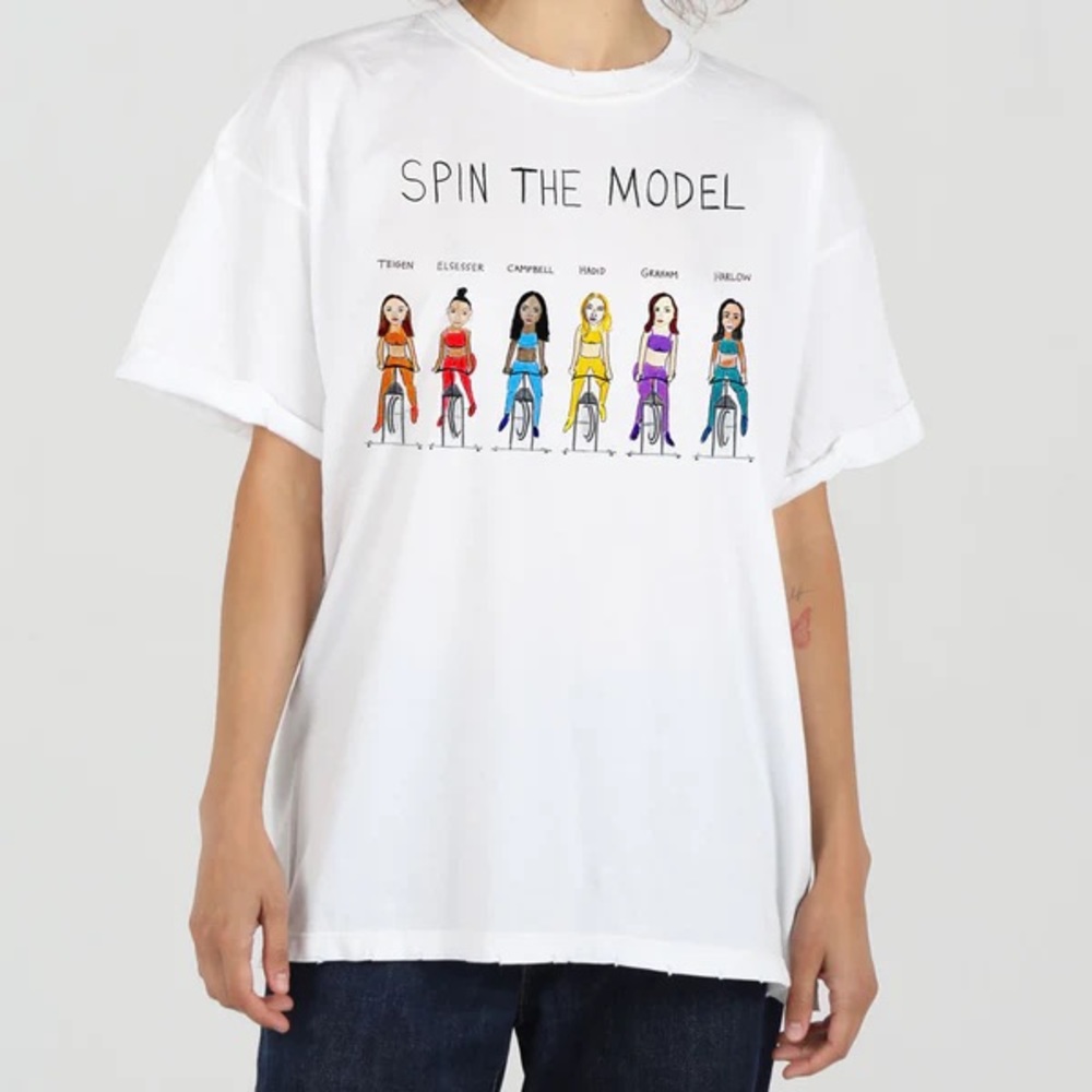 Unfortunate portrait spin the model Shirt small